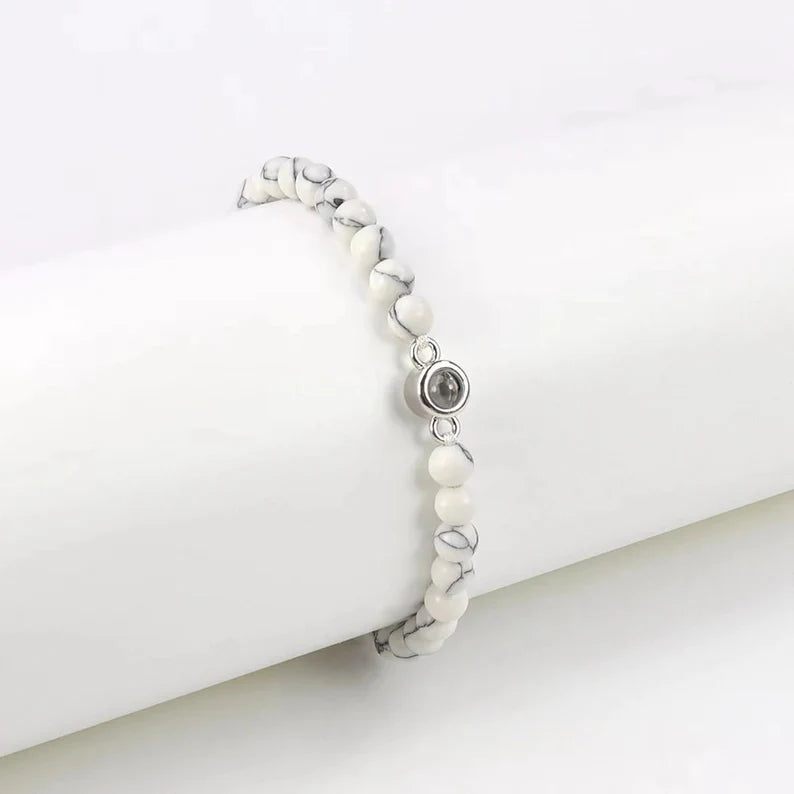 Personalized Photo Bracelet Stone