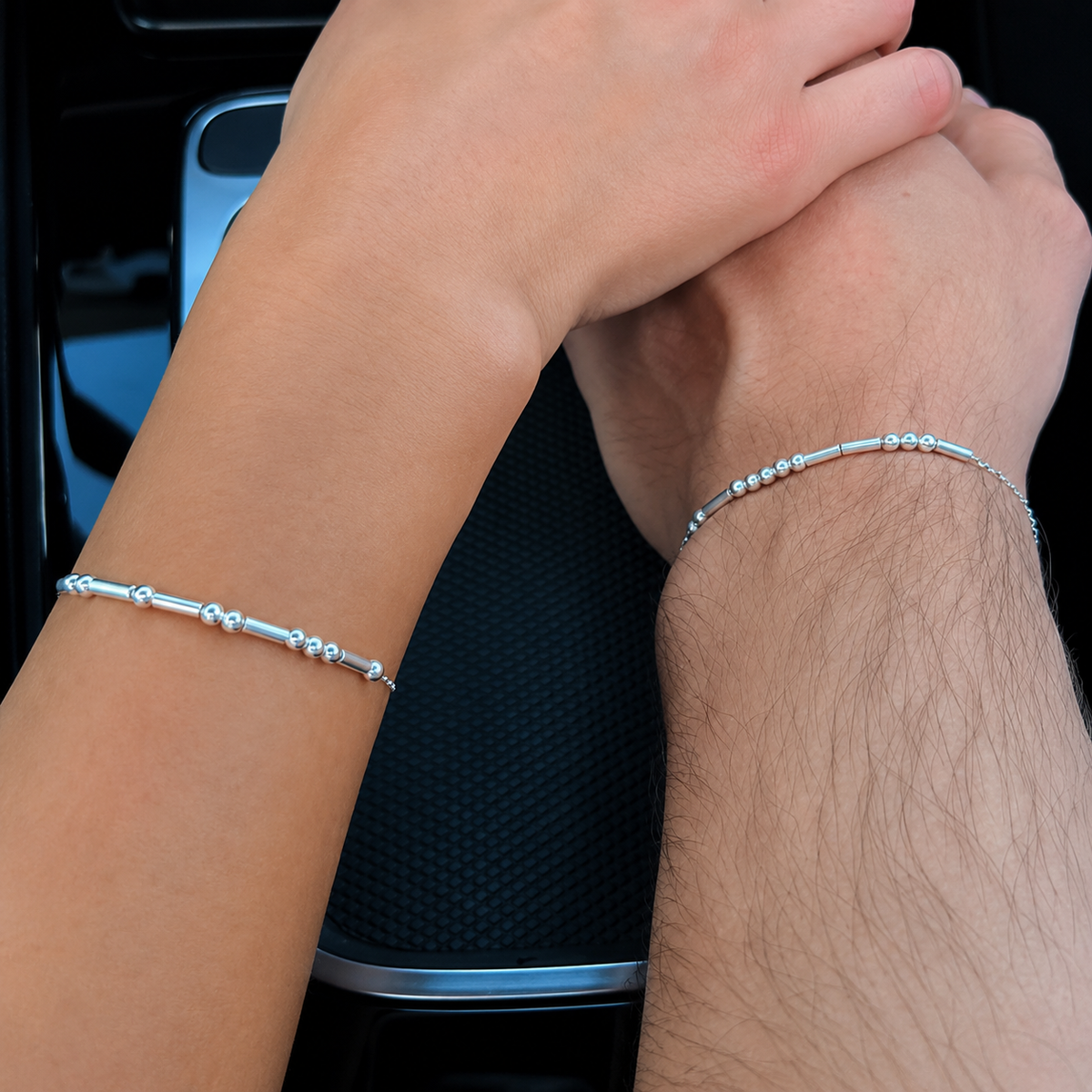 Bracciale Personalizzato con Codice Morse