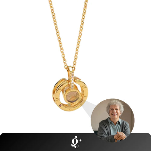 قلادة صورة شخصية للتذكير 