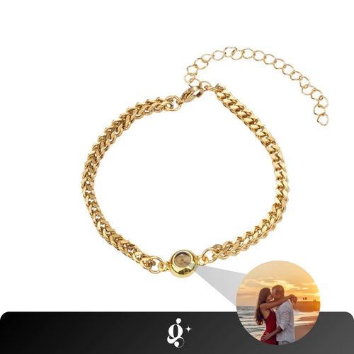 سوار أنيق مع صورة شخصية 