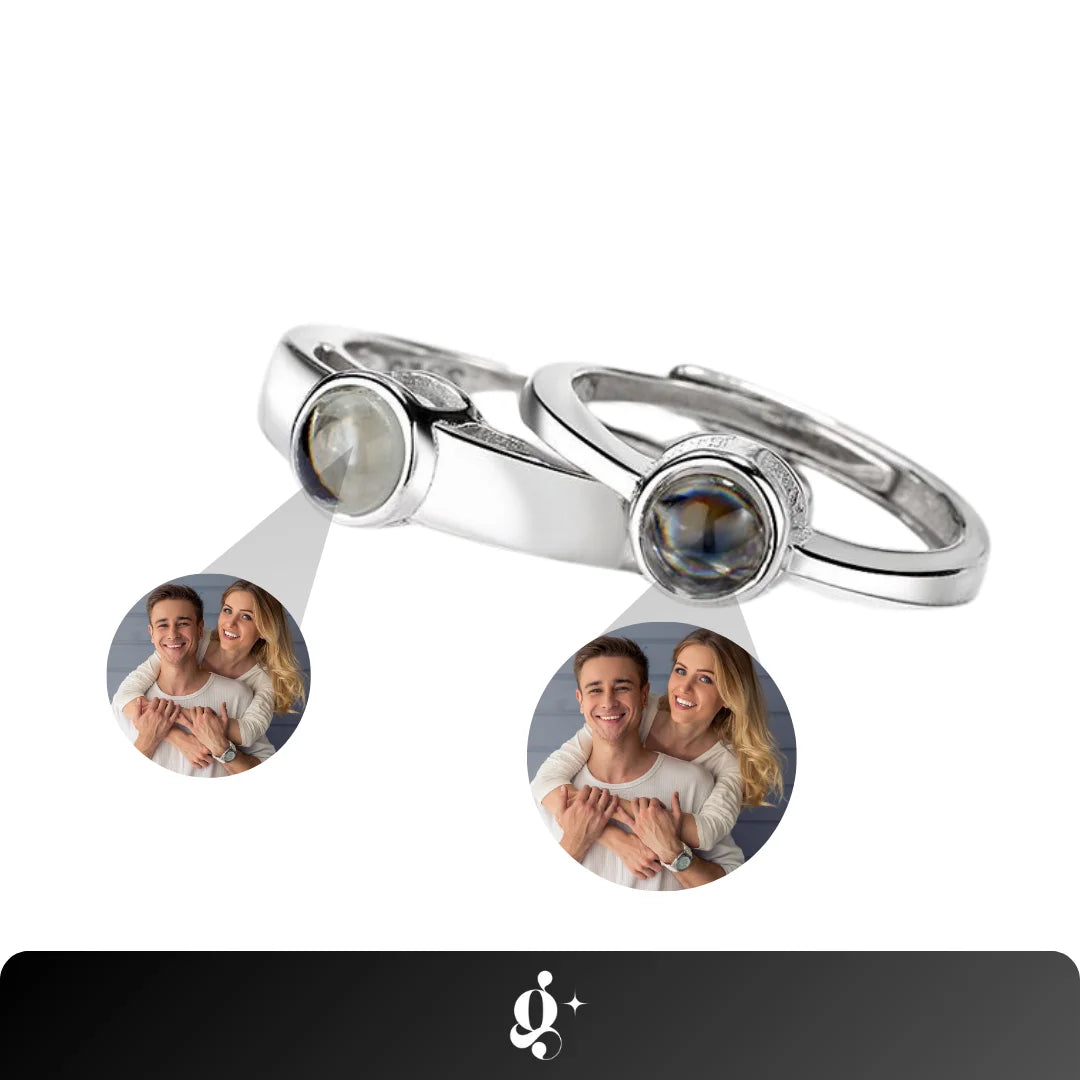 Personalisierte Foto-Ringe Spezialkollektion