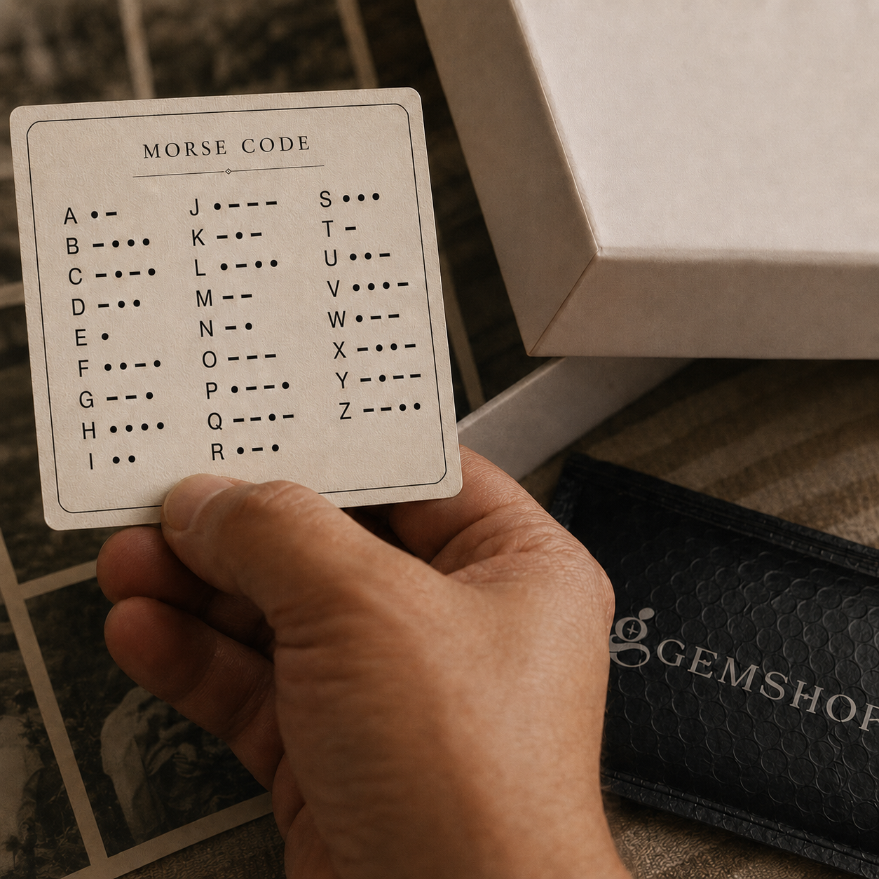 Personalized Morse Code Necklace