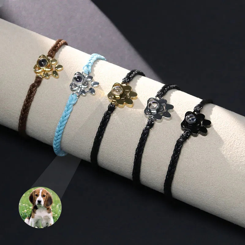 Personalisiertes Fotoarmband Haustierliebe