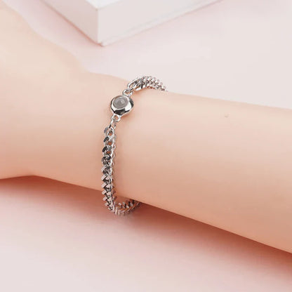 Personalisierte Fotoarmband Elegant
