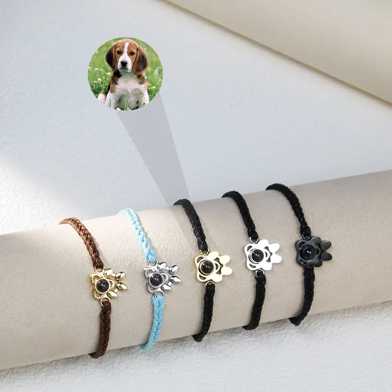 Personalized Photo Bracelet Pet Love