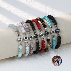 Personalized Photo Bracelet Stone