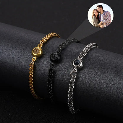 Personalisierte Fotoarmband Elegant