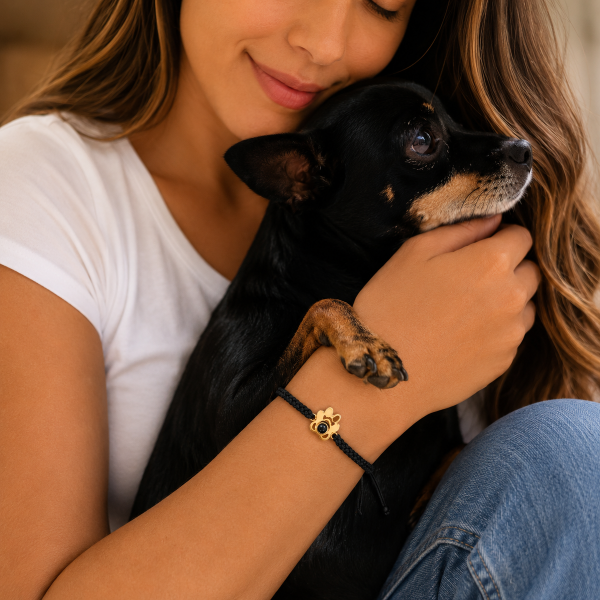 Personalized Photo Bracelet Pet Love