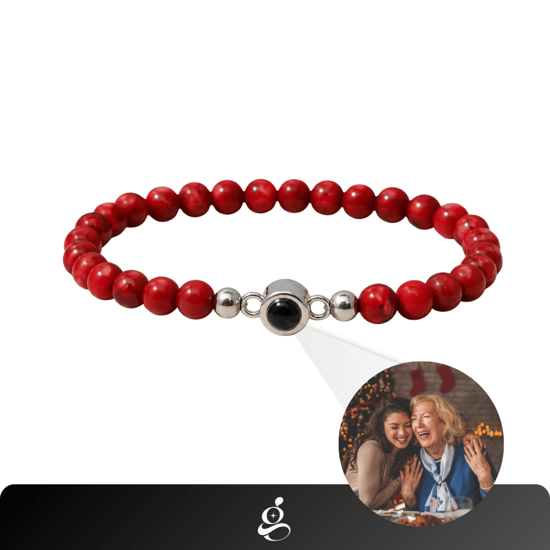 Personalized Photo Bracelet Stone